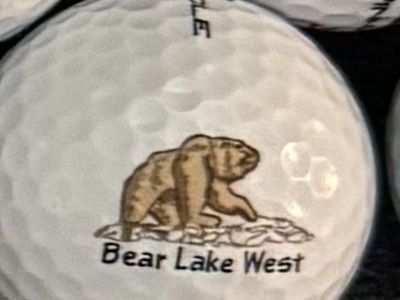 In Search Of This Bear Lake Logo Golf Ball