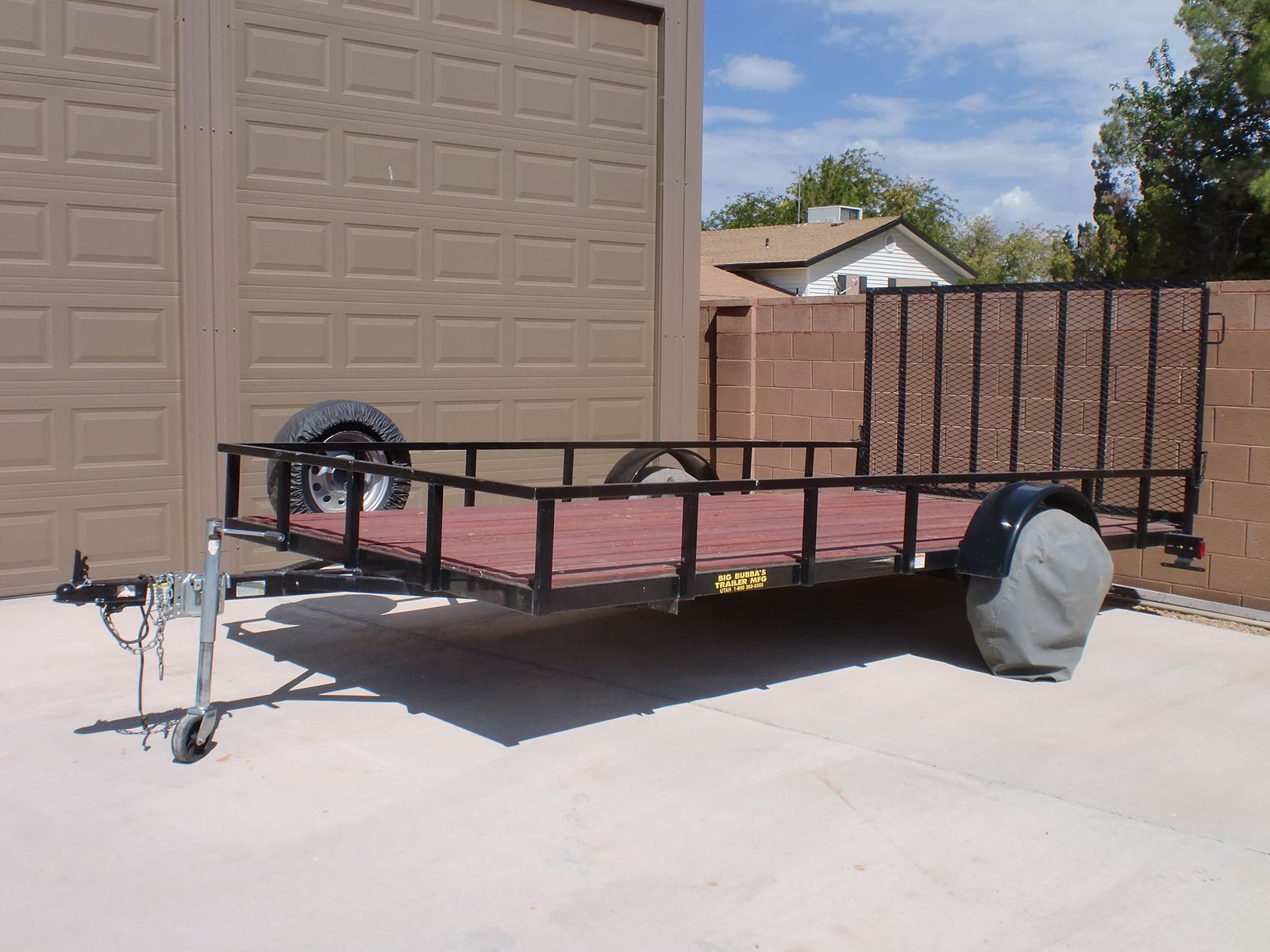 2019 Bubba 7x14 Utility trailer