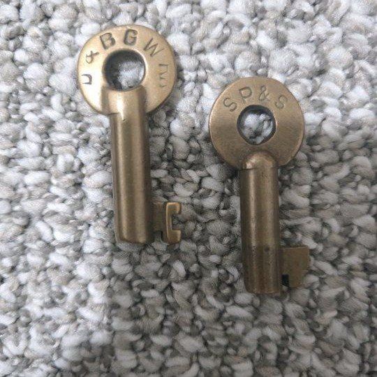 Vintage Keys, Brass Keys