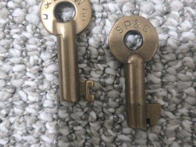 Vintage Keys, Brass Keys