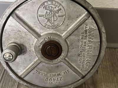 Klein Tools 27400 Aluminum Tie Wire Reel