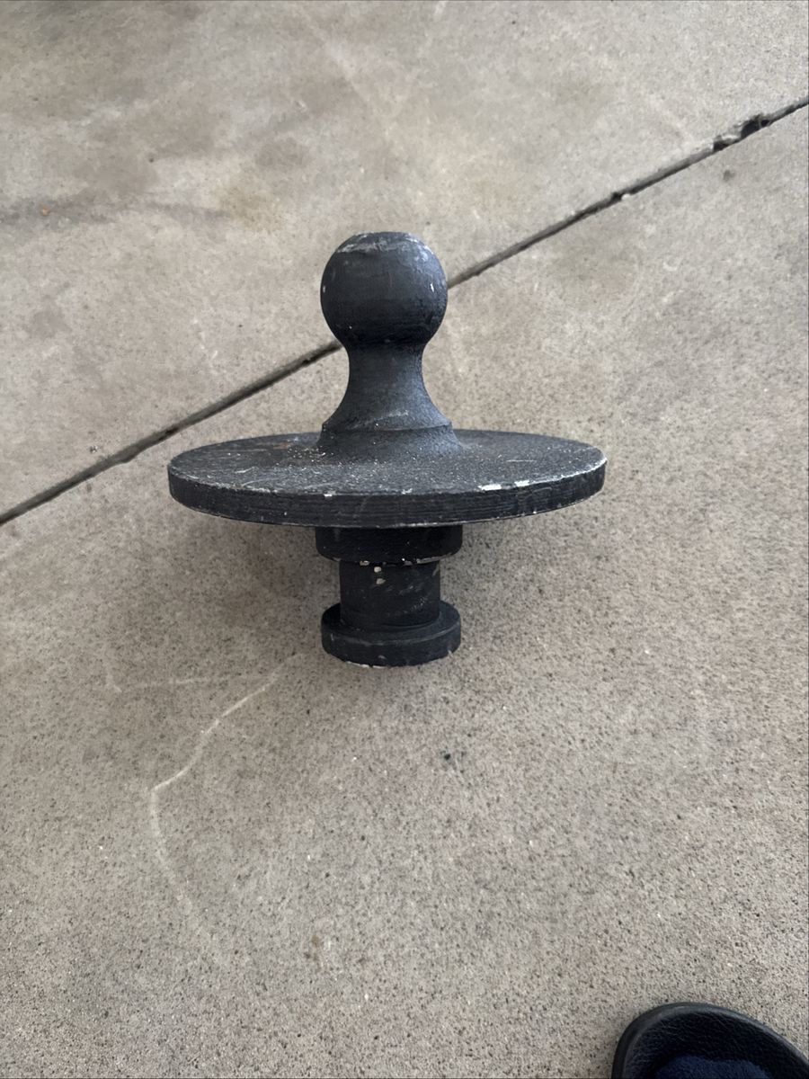 Gooseneck Trailer Hitch Ball Insert Gooseneck Adapter 2-5/16" ball Kingpin for fifth wheel trailer