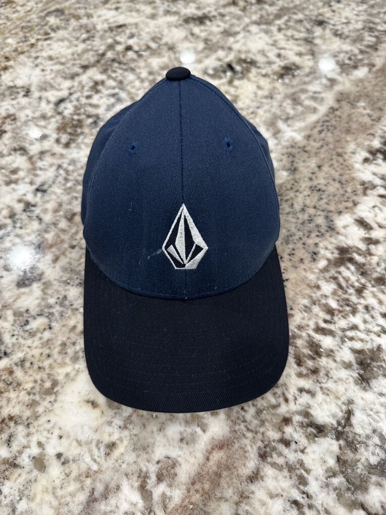 Volcom Kids Flexfit Hat Blue