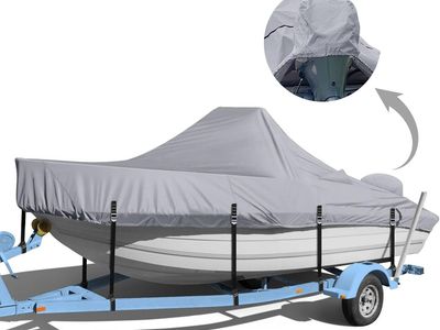 NEW 20-22FT Seapisode Center Console Boat Cover, 900D Heavy Duty Boat Center Console Cover