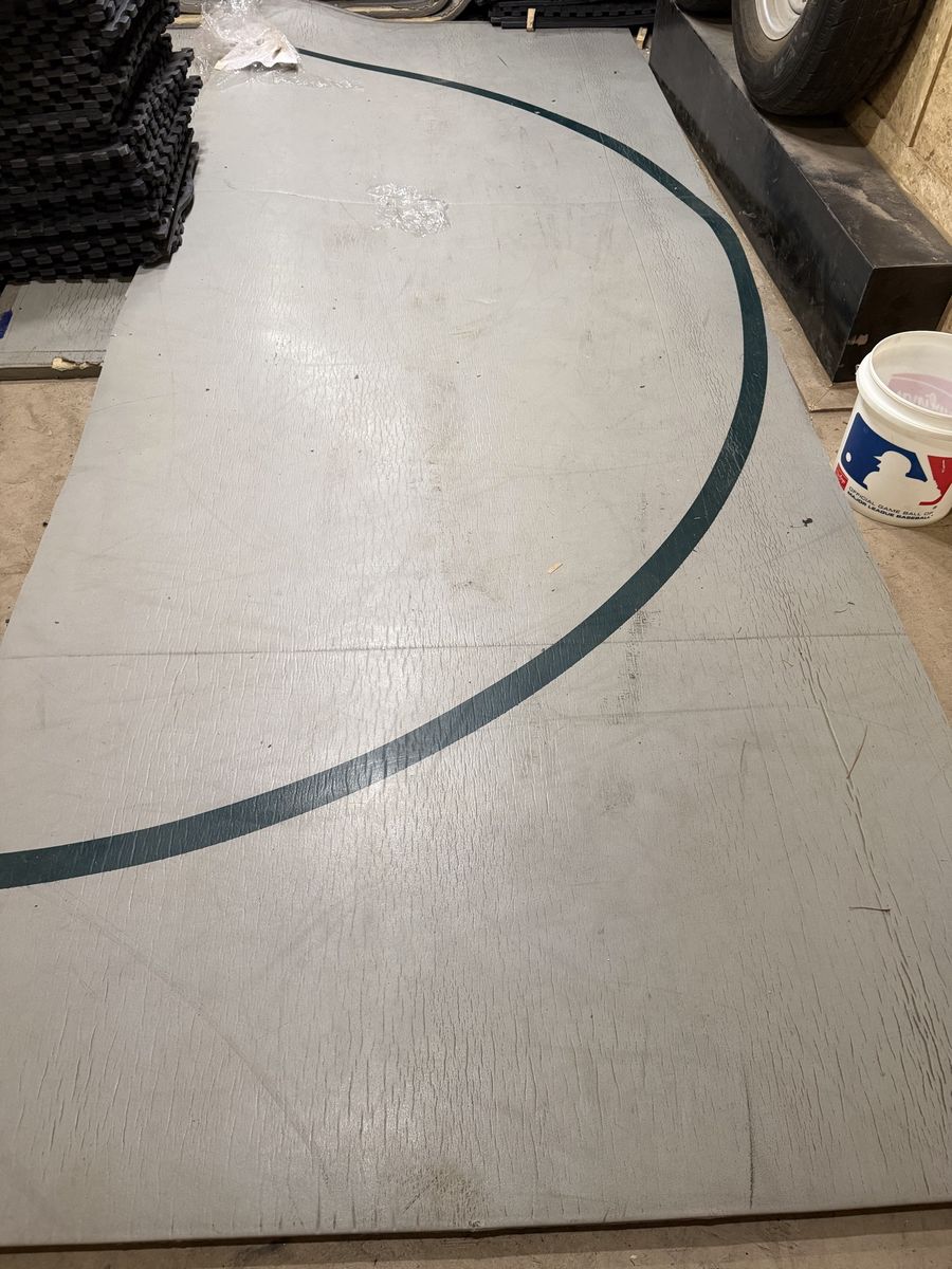 11 by 11 wrestling mat