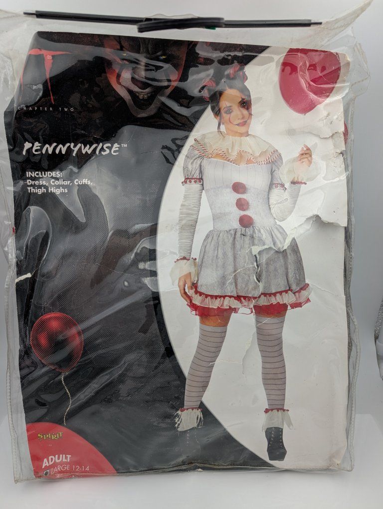 Spirit Halloween Pennywise Adult Women's Costume