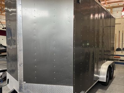 Enclosed Cargo Trailer, Utility, SxS, tandem axle