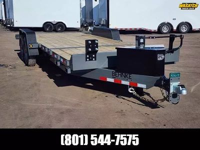 2026 Behnke 22' Tandem Tilt Equipment 20K Flatbed