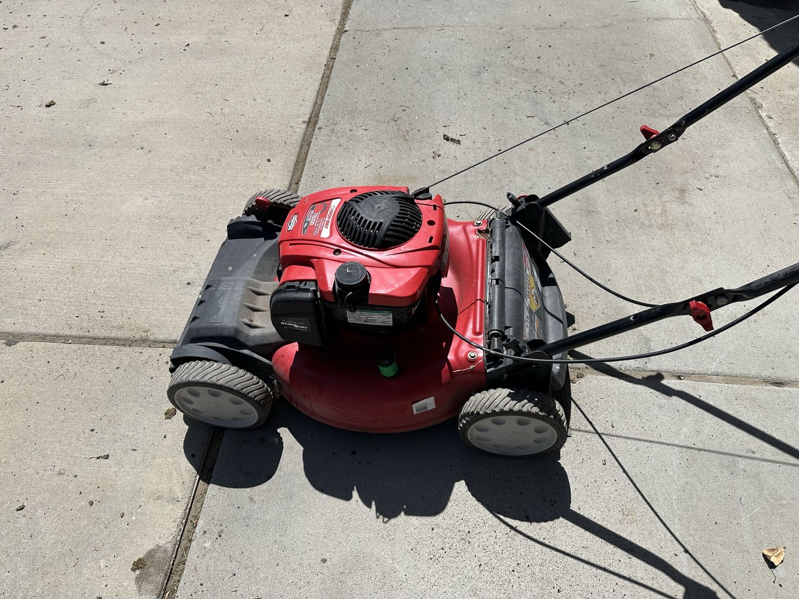 Troy-Bilt TB200 Self-Propelled Lawn Mower - $75