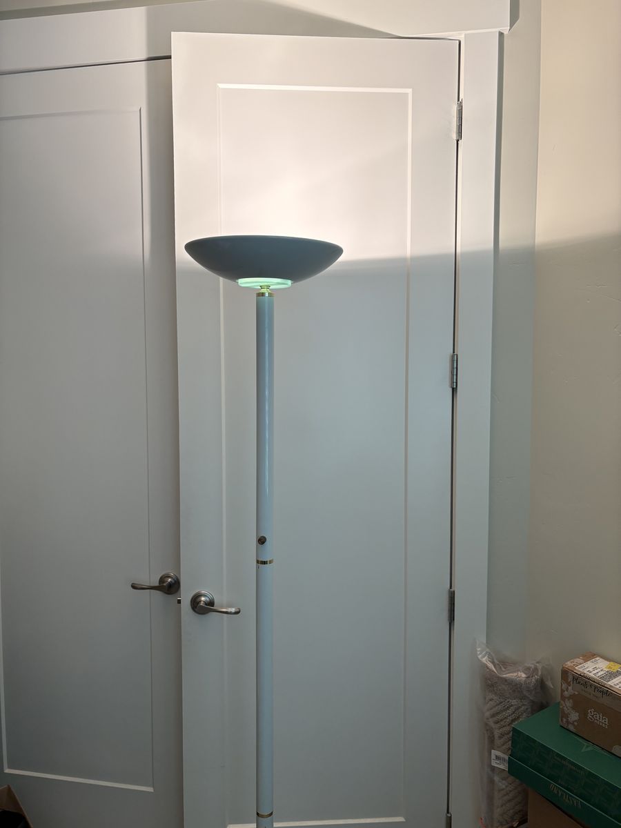 White Halogen Floor Lamp (6 ft)