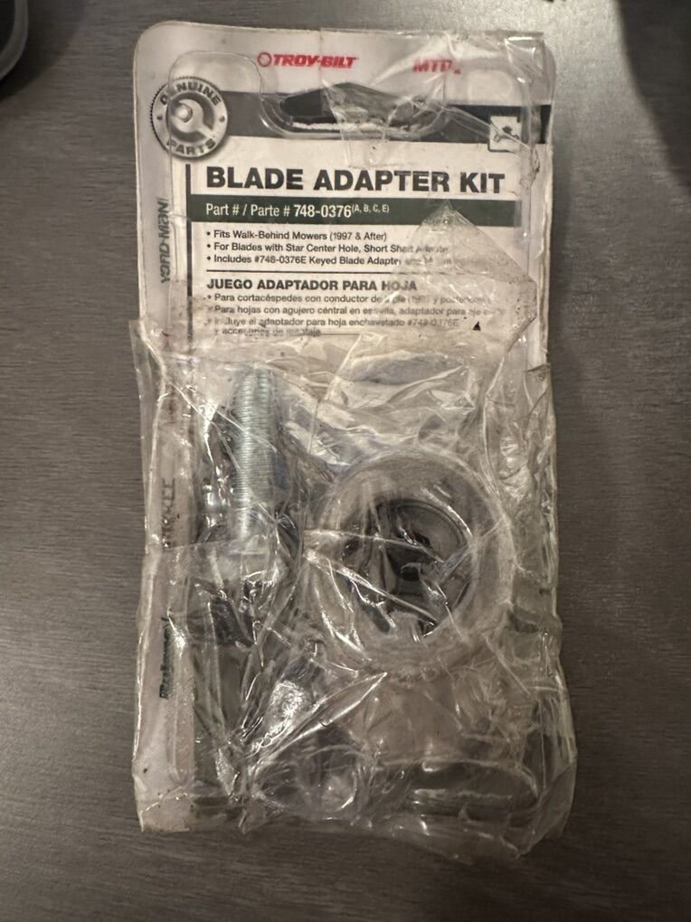 Troy Bilt Blade Adapter #748-0376