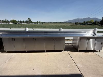 Stainless steel. Kitchen