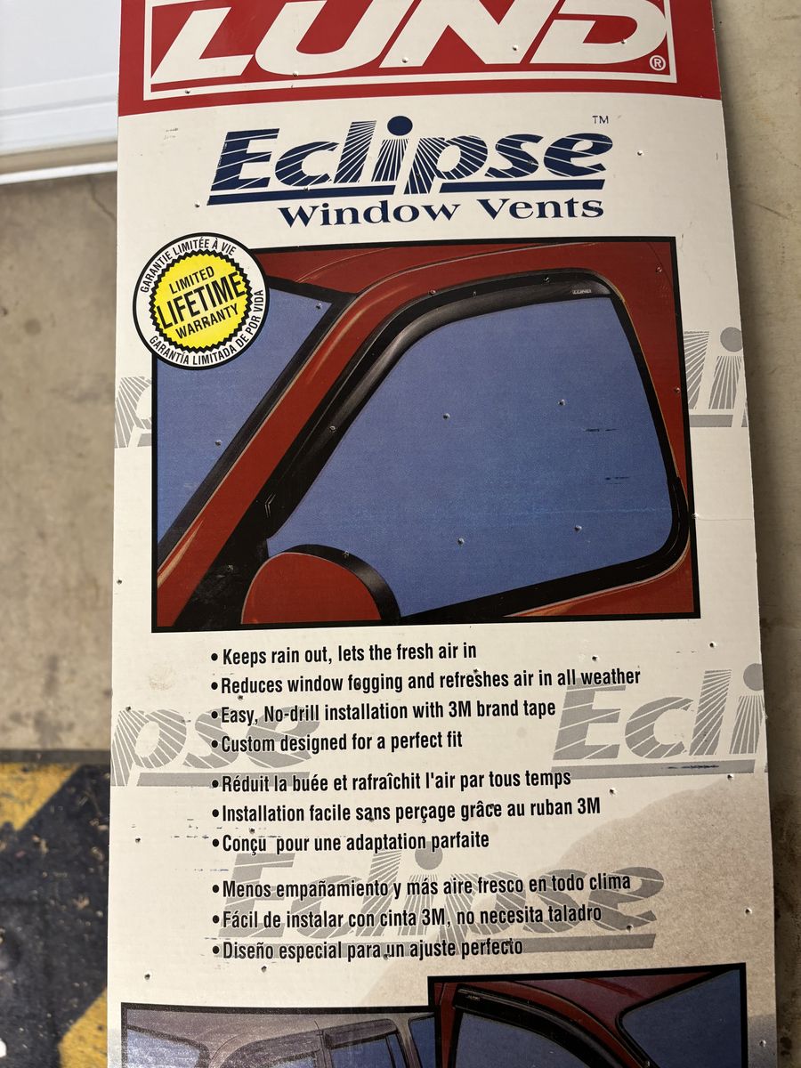 Window Deflectors Chevy/GMC C/K 1988-00 FREE!