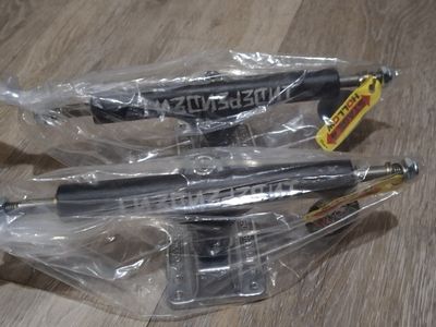 Independent Stage 11 Hollow Skateboard Trucks - 144mm - Black/Silver Pair