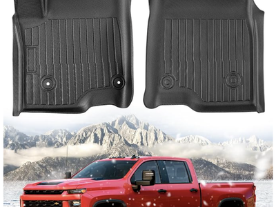 New - 2019-2026 Chevy Silverado Car Front Floor Mats