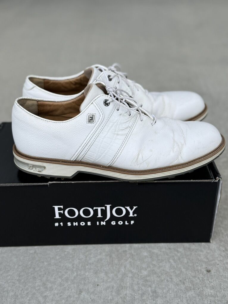 Footjoy Dryjoys Premiere Packard White Size 11