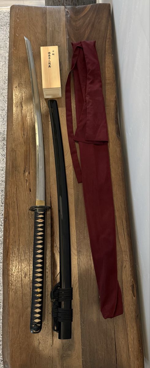 CAS Iberia “Miyamoto Musashi” Katana w/ Complete Presentation Set