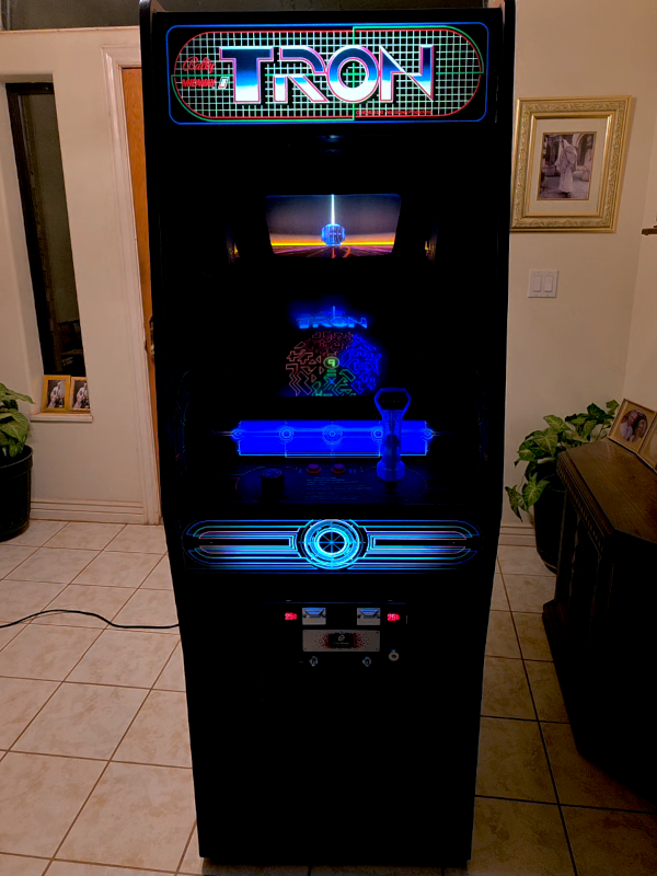TRON arcade video game! 1982 Bally Midway. Rare! Refurbished recently. One owner. With bonus...