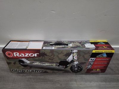 Razor A Special Edition Dino Camo Kick Scooter - Ages 5+