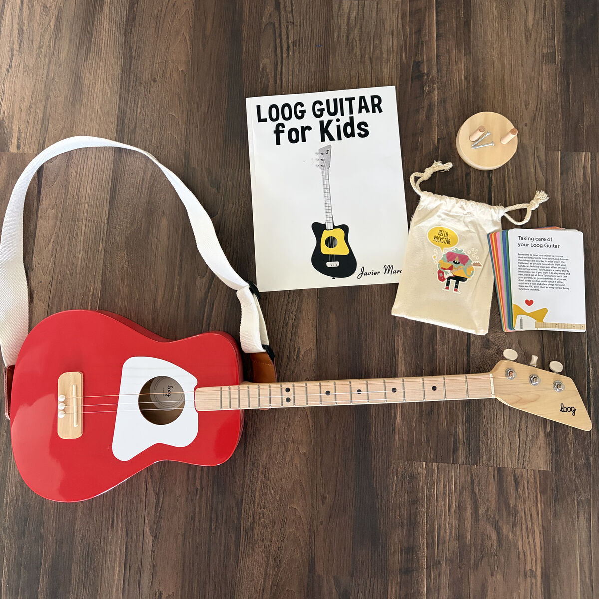 Loog Pro Acoustic Guitar & Accessories