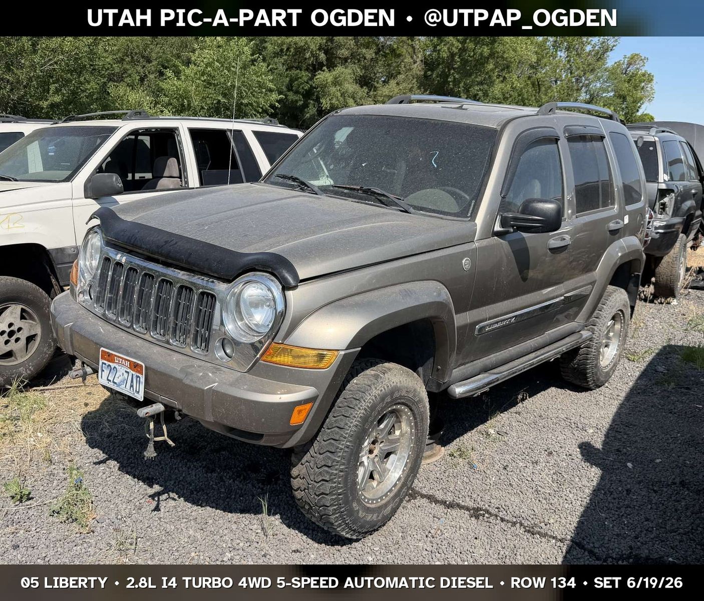 2005 Jeep Liberty Parts - UTPAP Ogden