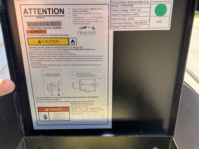 Traeger grill and smoker