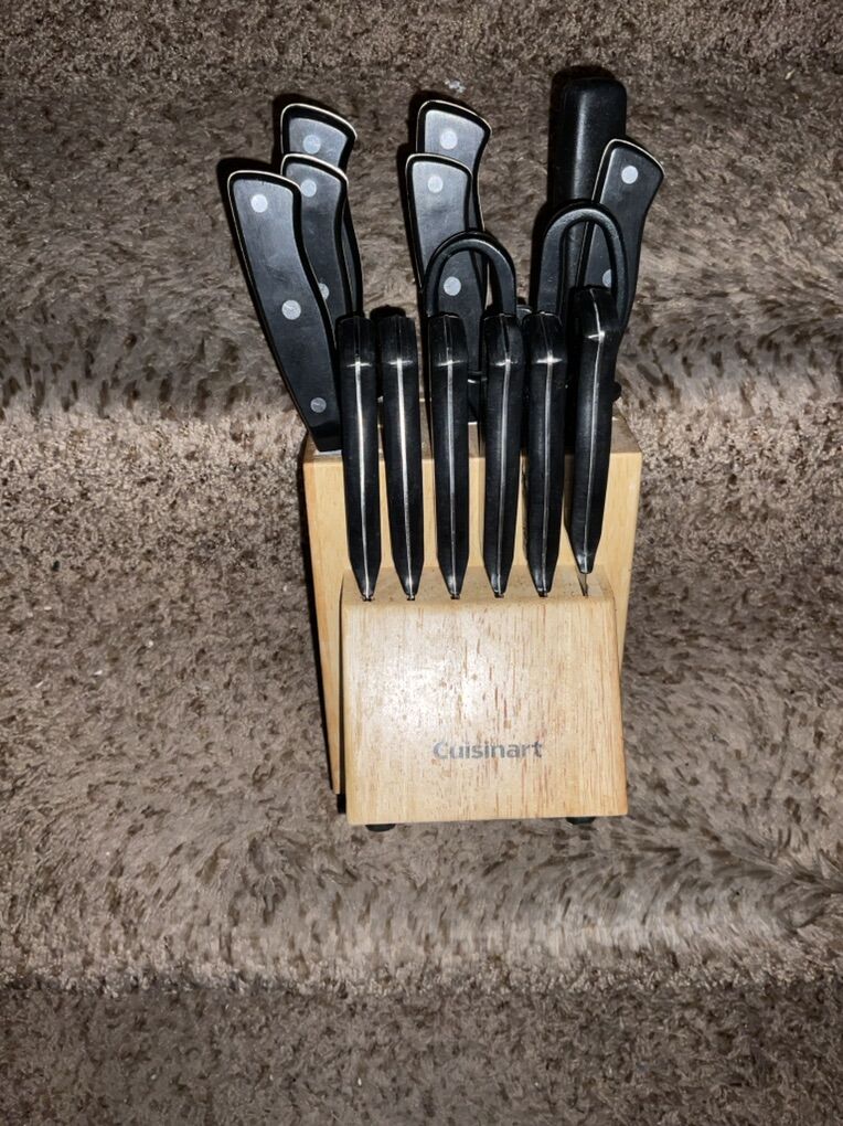 Cuisinart Classic 15pc SS Knife Block Set