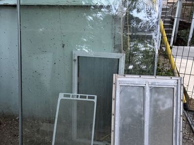 Free one double glass, Sash, and doggy window