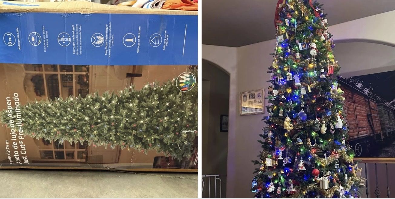 9 ft Christmas tree