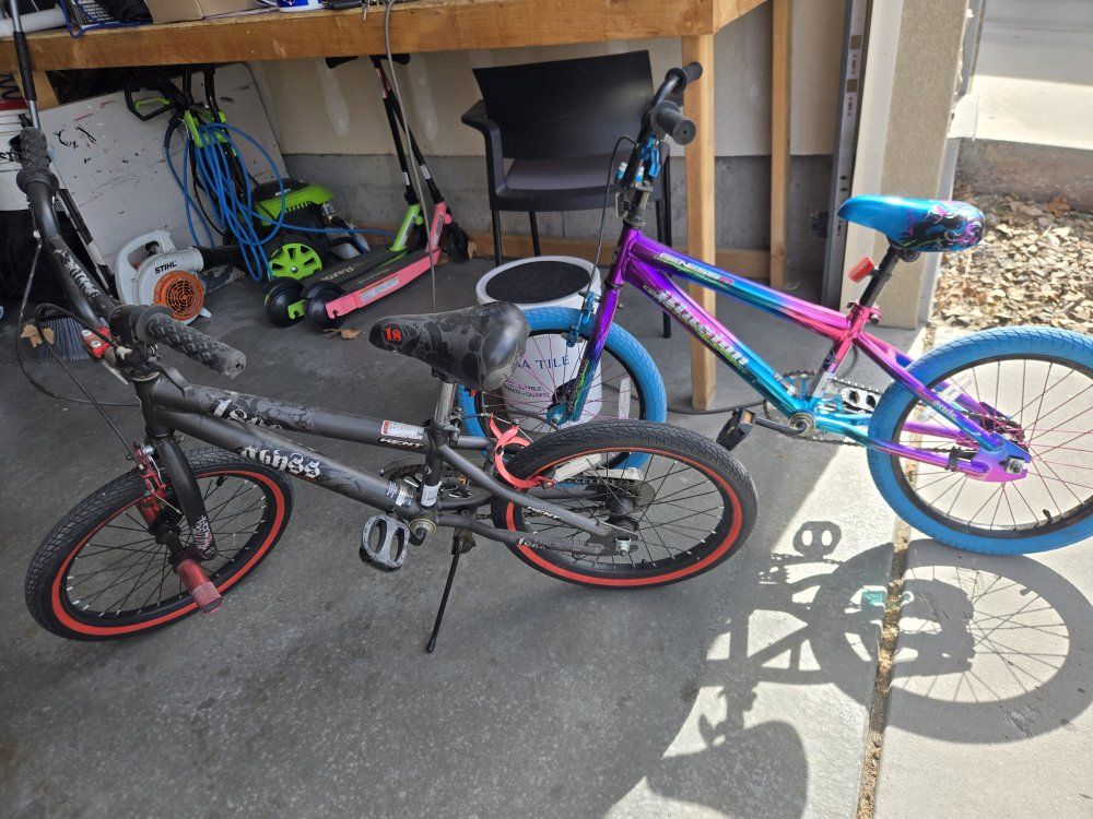 Boy and Girls bikes