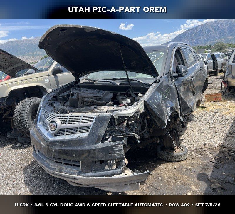 2011 Cadillac SRX Parts - UTPAP Orem