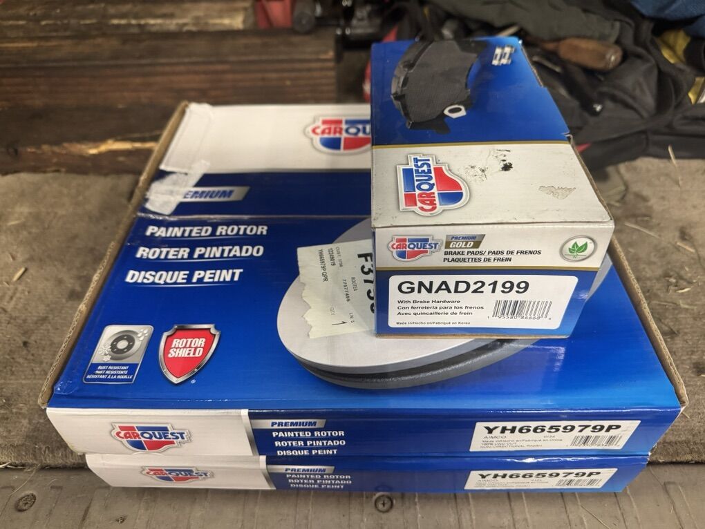 2019-2024 Hyundai Palisade Rear Brakes And Rotors