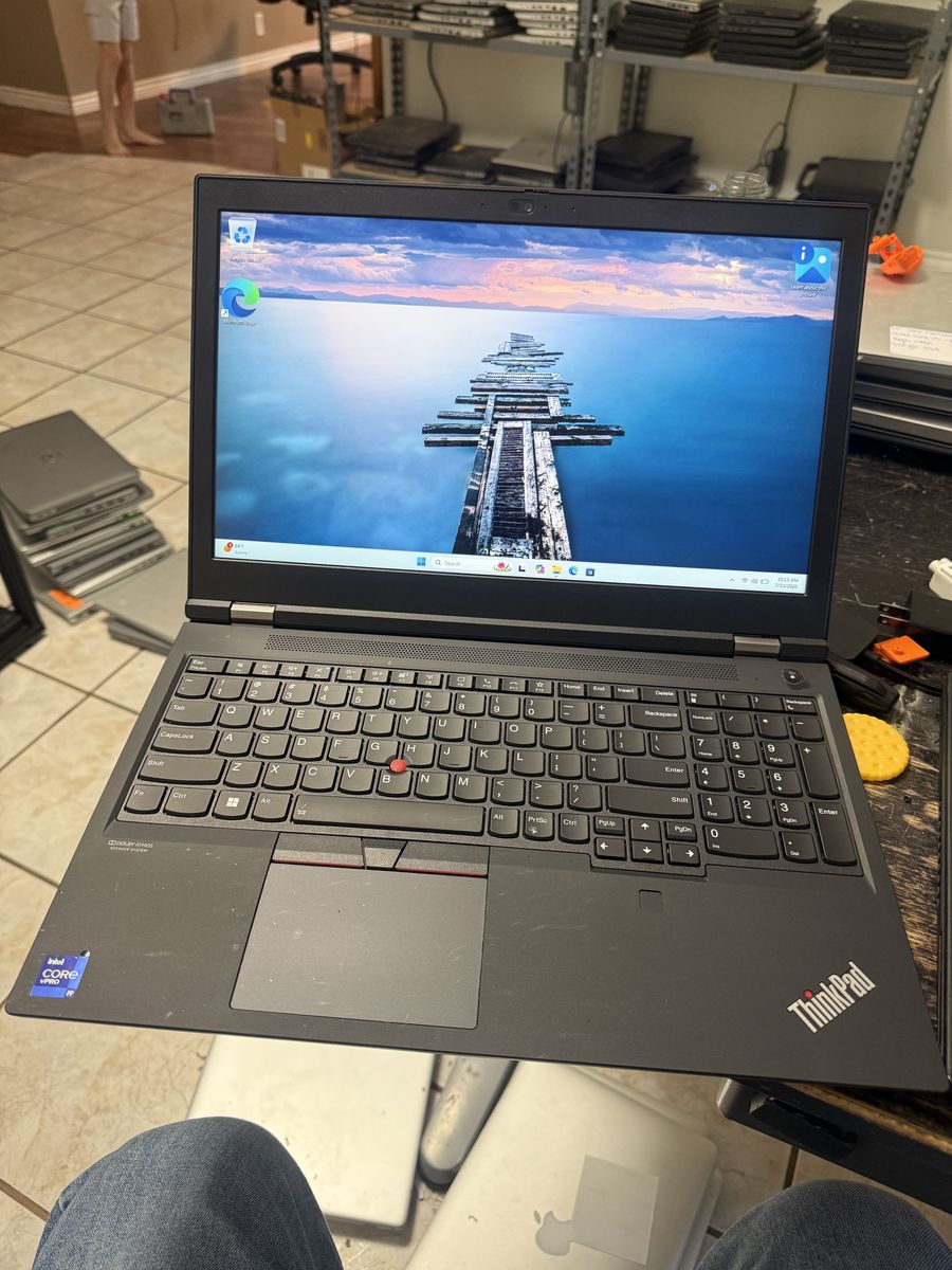 UNBEATABLE DEAL ON UNBELIEVABLE THINKPAD ! T15g gen 2 Intel core i9 64gb ram 512gb ssd 8gb rtx 3070 8gb flawless condition