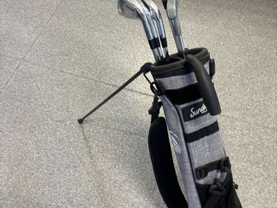 Youth Golf Clubs with Sunday Golf Loma Par 3 Bag