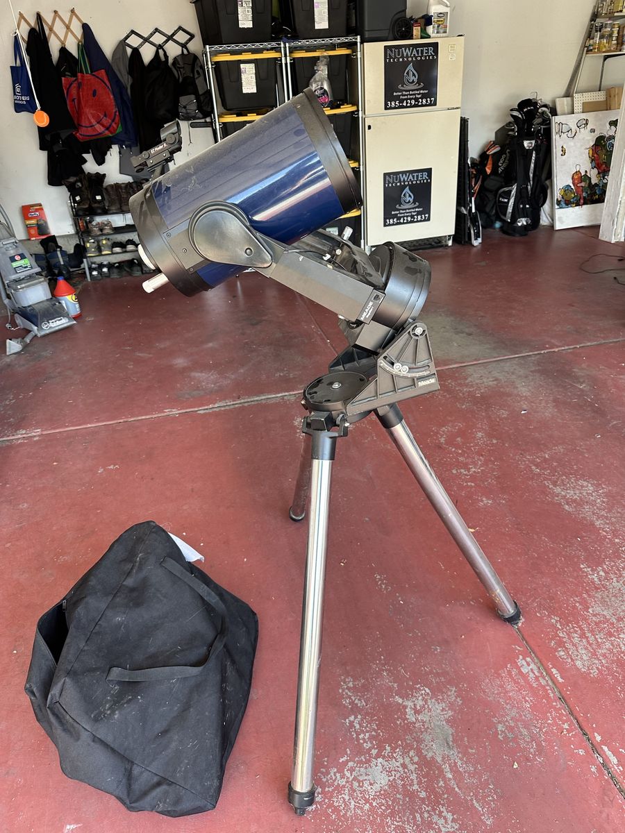 Meade LX-200 8” (OTA) Telescope with Tripod and Carry Bag - Good Condition