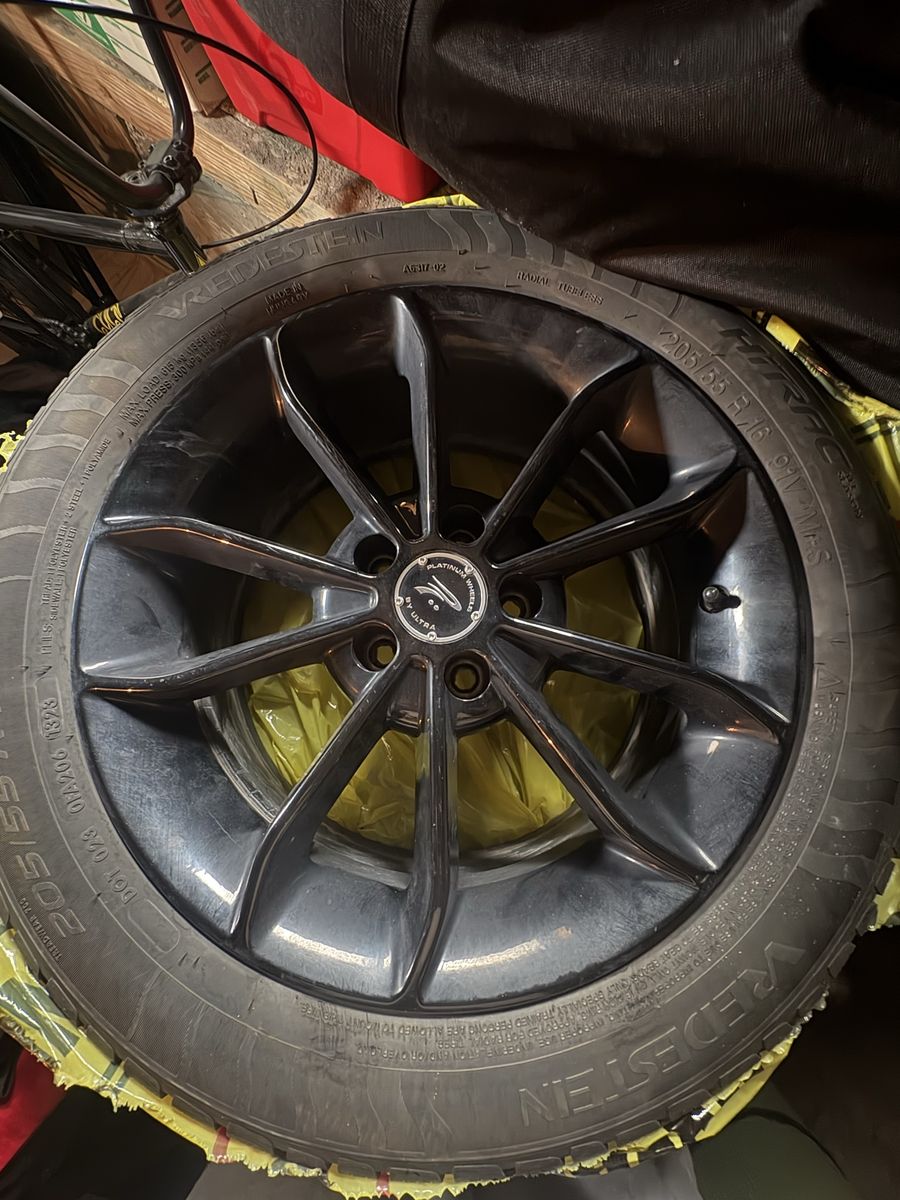 Ultra Platinum Wheels By Ultra And Vredestein tires