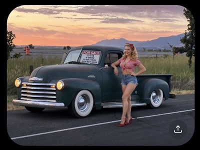 Vintage Chevrolet 3100 Pickup Truck - 327 V8, 4-Speed Manual, 10-Bolt Rear