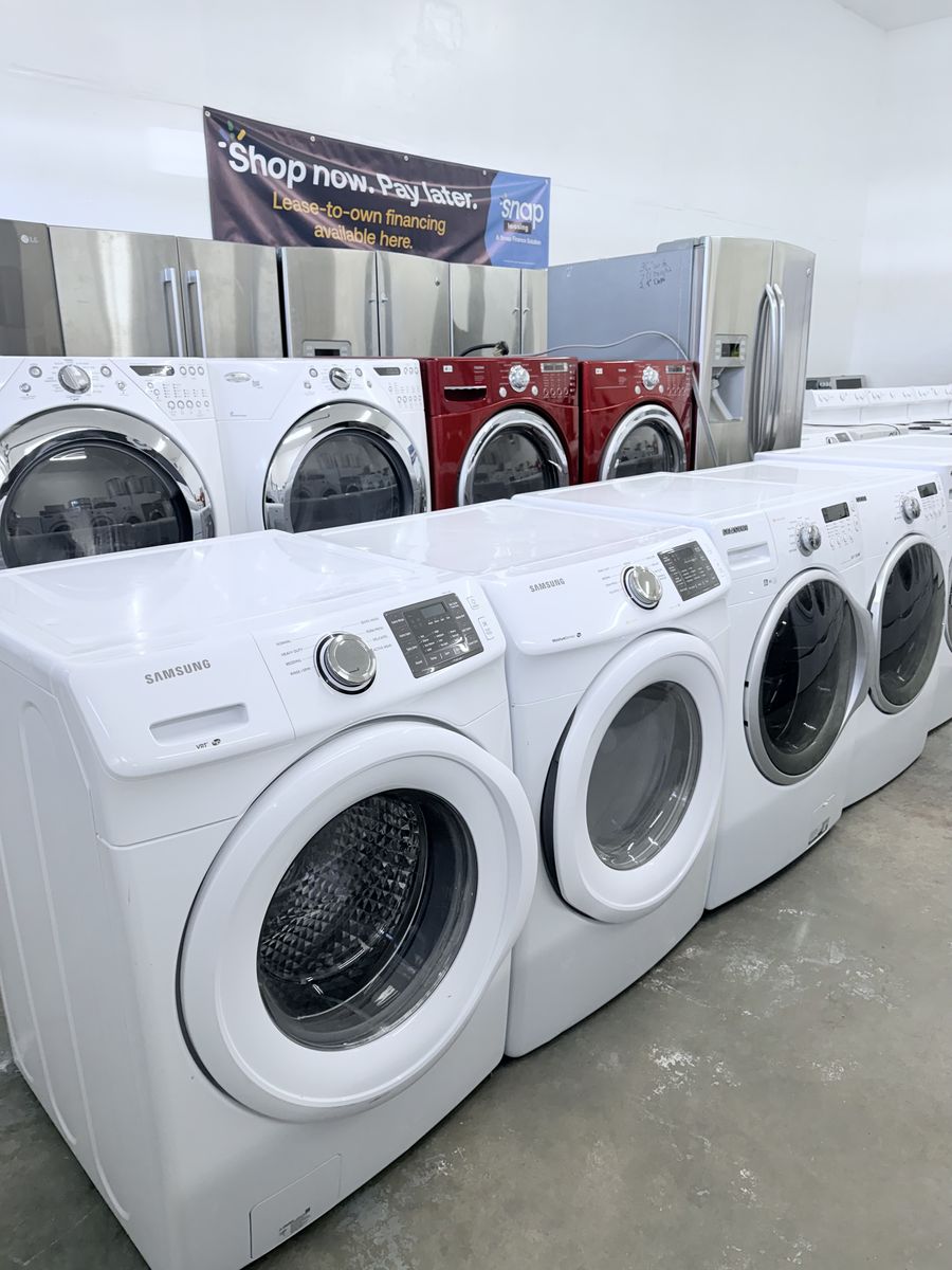 Washer's Dryer's Fridge's Range's Dishwasher's