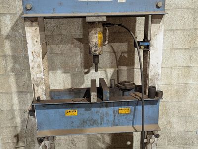 OTC 50-Ton Hydraulic Press