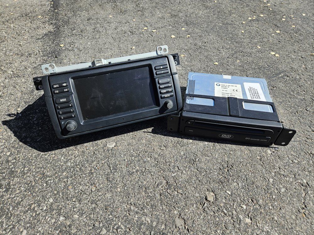 Original BMW E46 Head Unit + DVD Player Navigation