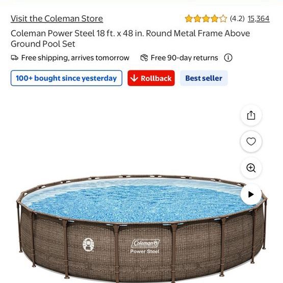 18ft Colman Pool