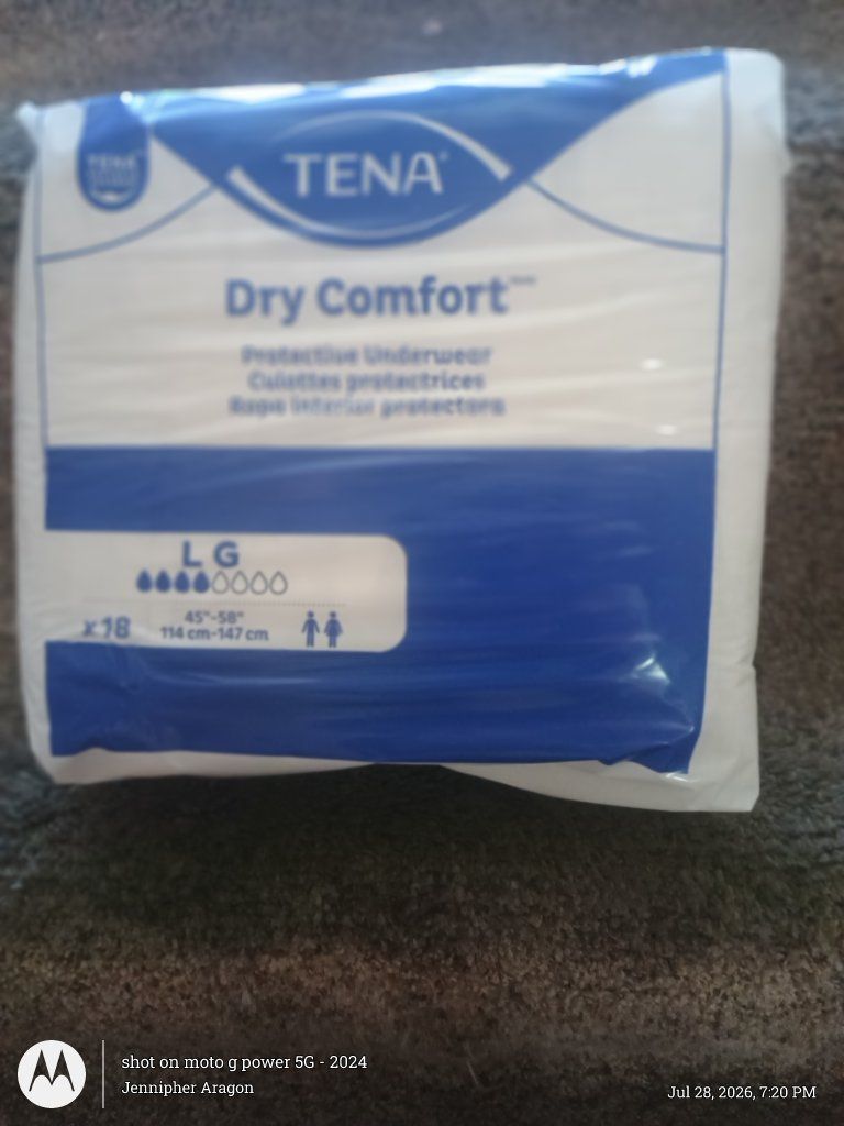 Not Free-ADULT DIAPERS... TENA