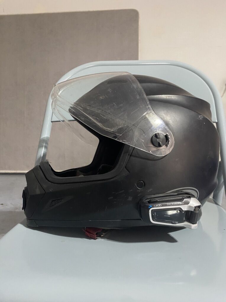 Bell Motorcycle Helmet With Cardo