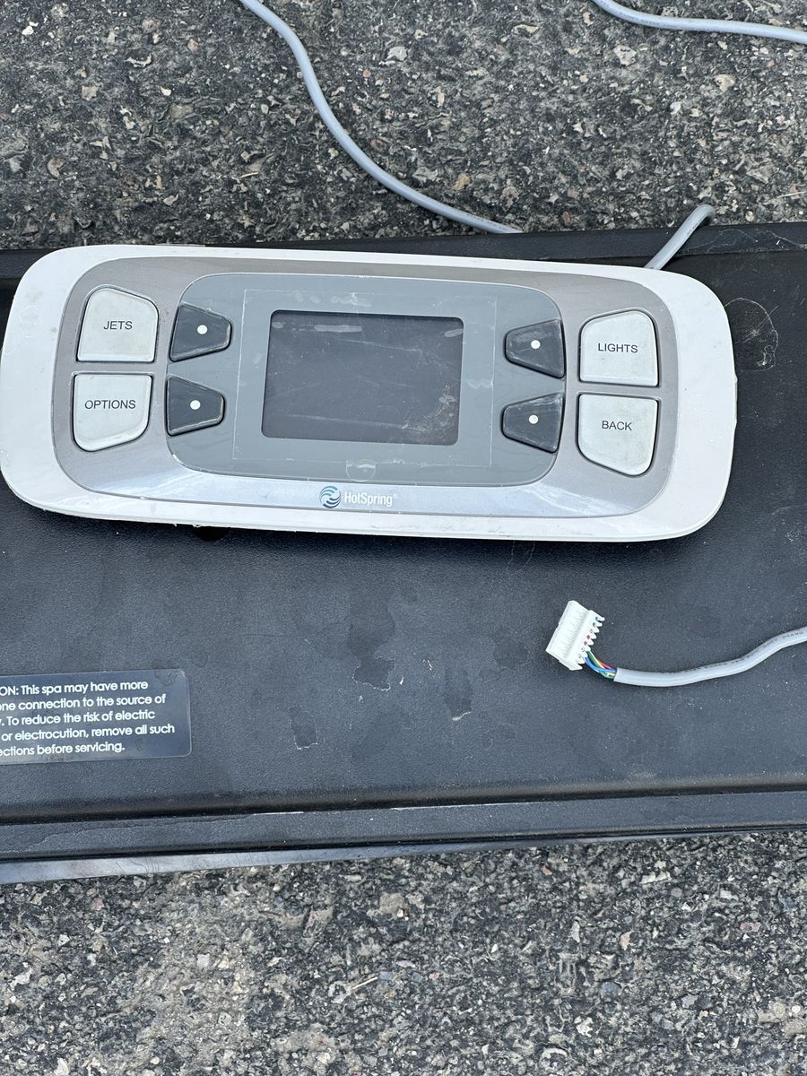 HotSpring Spa Control Box with Top Side Control Panel - Used