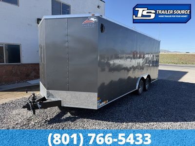 8.5x20 American Hauler Arrow Enclosed Cargo Trailer - 7'0" Interior - 7K GVWR - Ramp Door