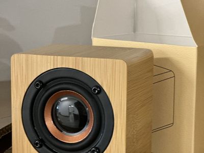 Retro Bluetooth Speaker Mini Portable Wireless USB Speaker 3W Bamboo