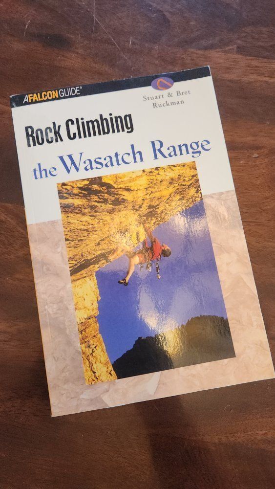 Falcon Guide Climbing The Wasatch Range for sale