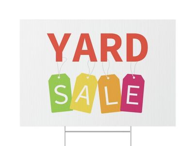 Yard Sale August 1st 8-1 South Ogden