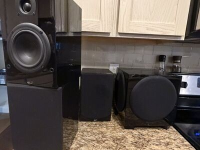 aperion audio 150w active subwoofer And Speakers