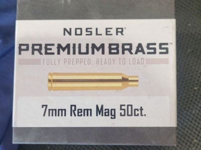 nosler 7mm rem mag brass